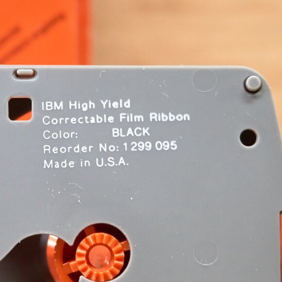 IBM 1299095 by Lexmark Black High Yield Correctable Film Ribbon, Lot of 4, USA - Picture 6 of 6